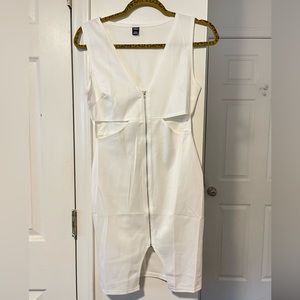 SHEIN PETITE White Dress